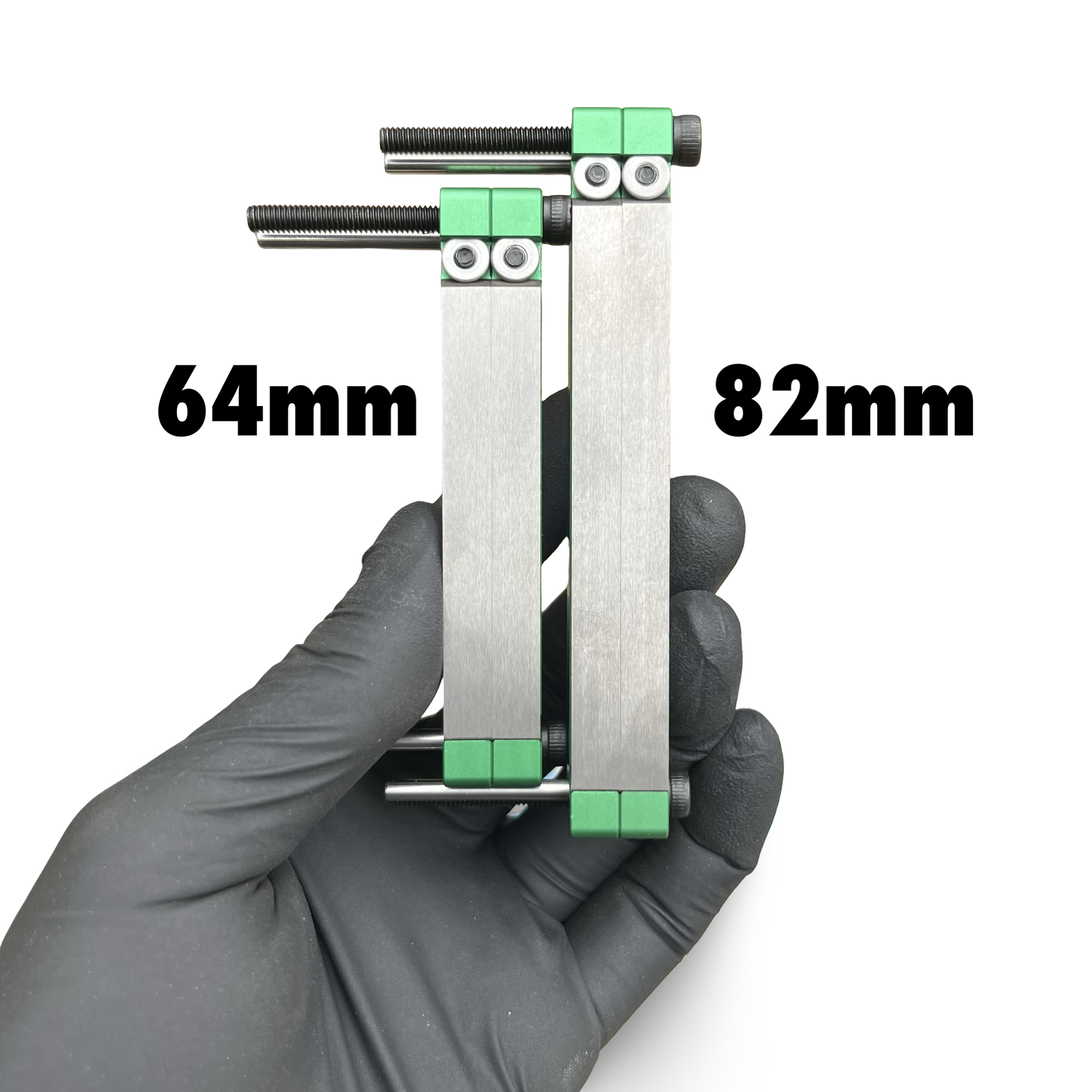 Mini Tungsten Carbide File Guides - Aluminium 64mm