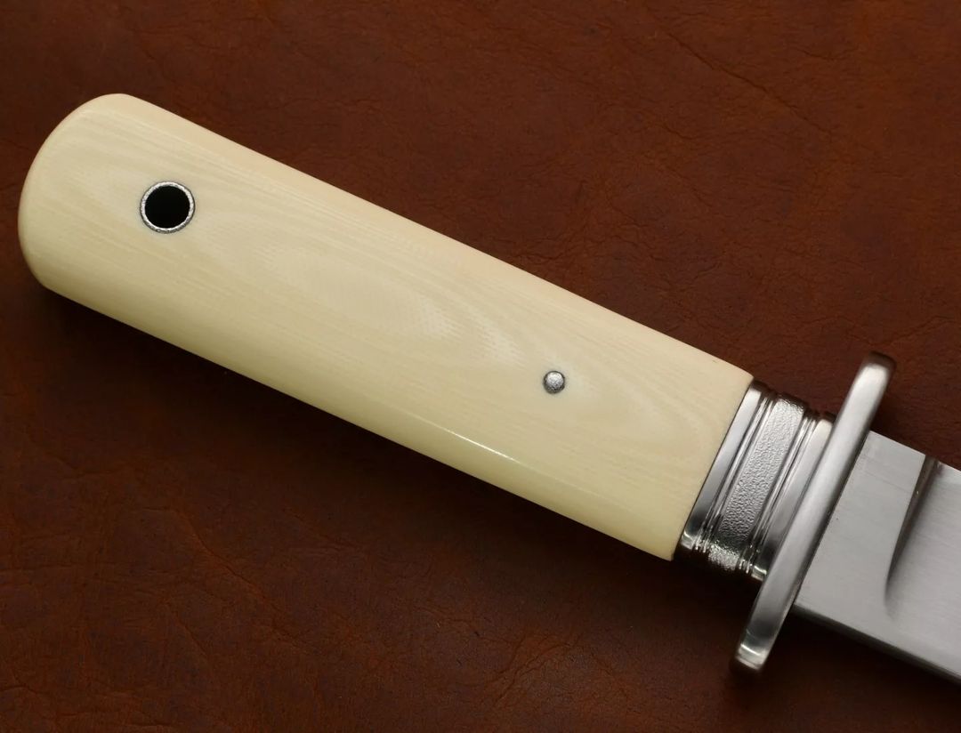 Solid G10 Sheets & Scales - Ivory White