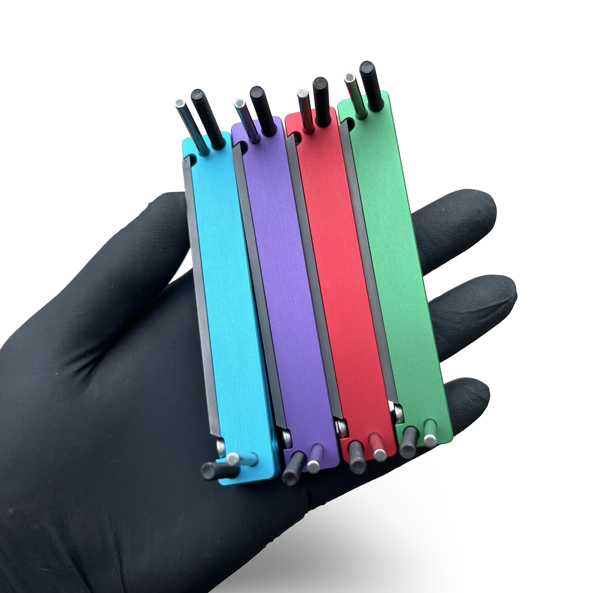 Medium Tungsten Carbide File Guides - Aluminium 82mm