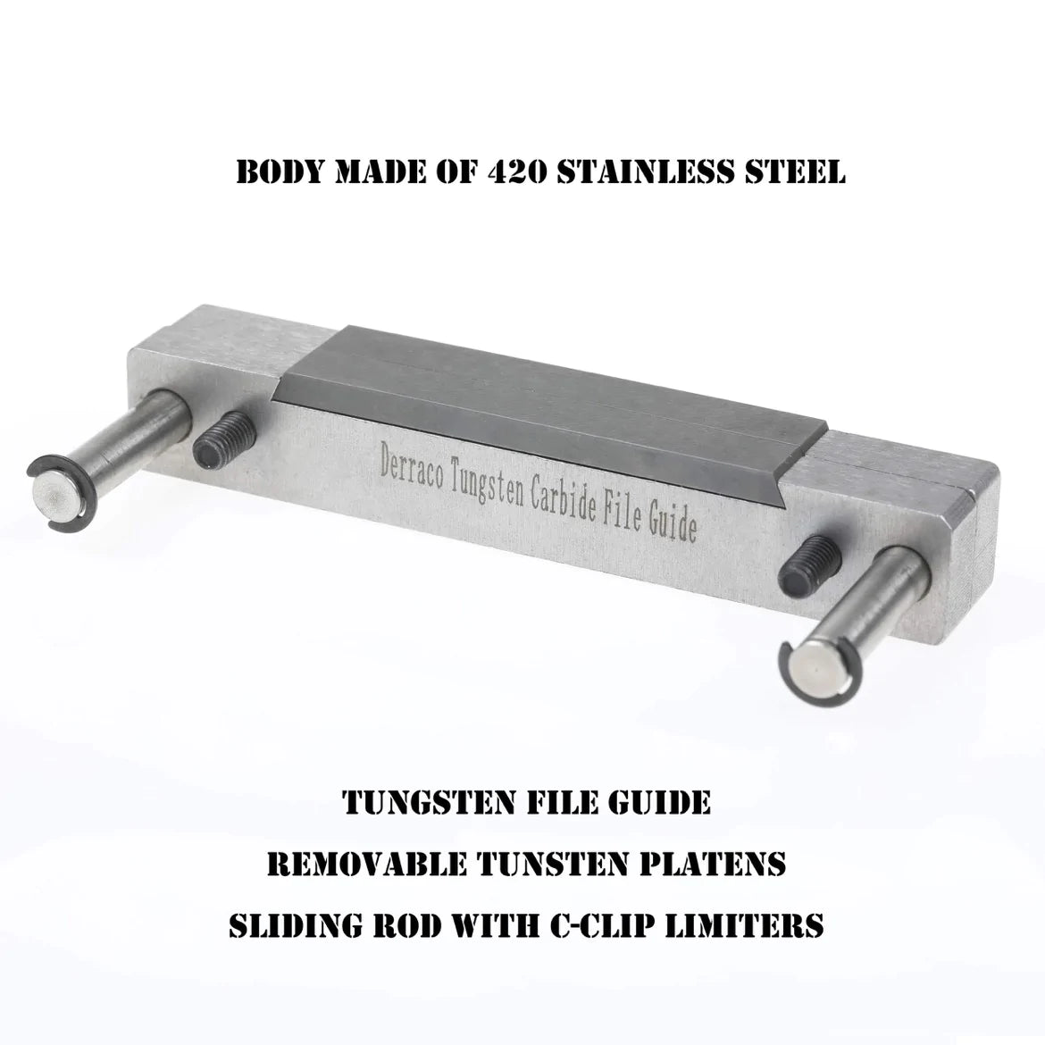 Large Tungsten Carbide File Guide