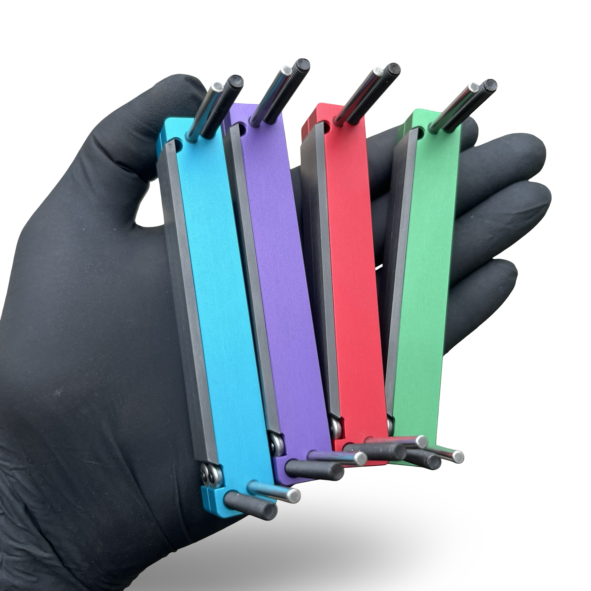 Medium Tungsten Carbide File Guides - Aluminium 82mm