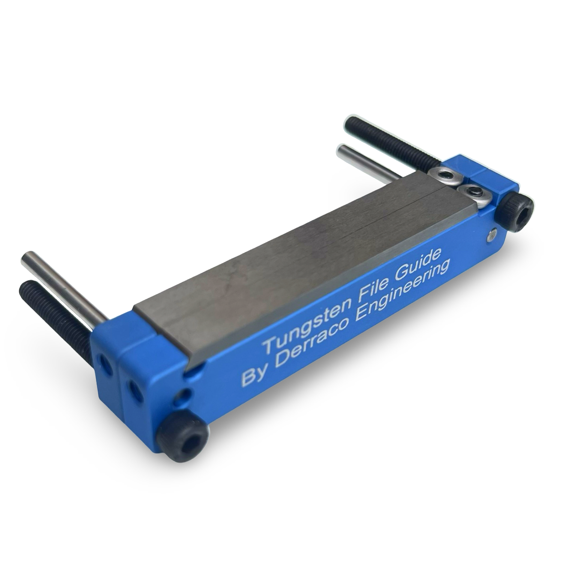 Mini Tungsten Carbide File Guides - Aluminium 64mm