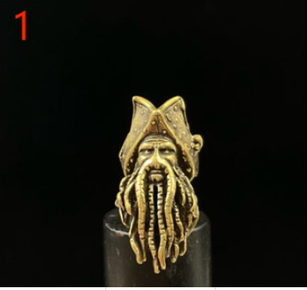 Paracord Brass Figurine Beads
