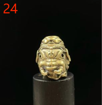 Paracord Brass Figurine Beads