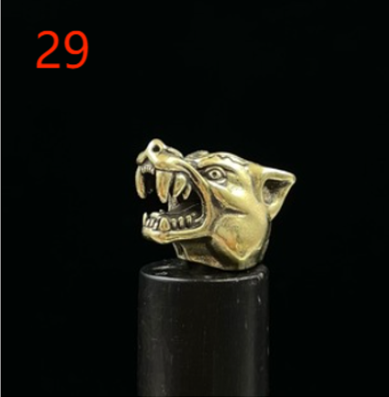 Paracord Brass Figurine Beads