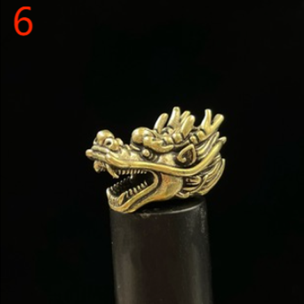 Paracord Brass Figurine Beads