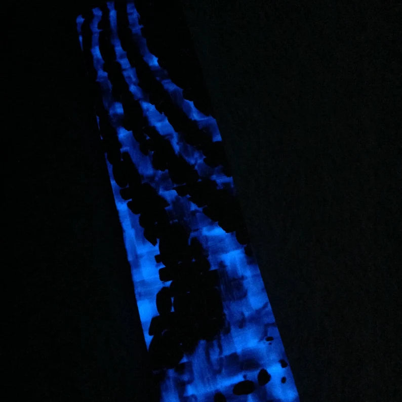 Blue GlowWaves Carbon Fiber - CarbonWaves