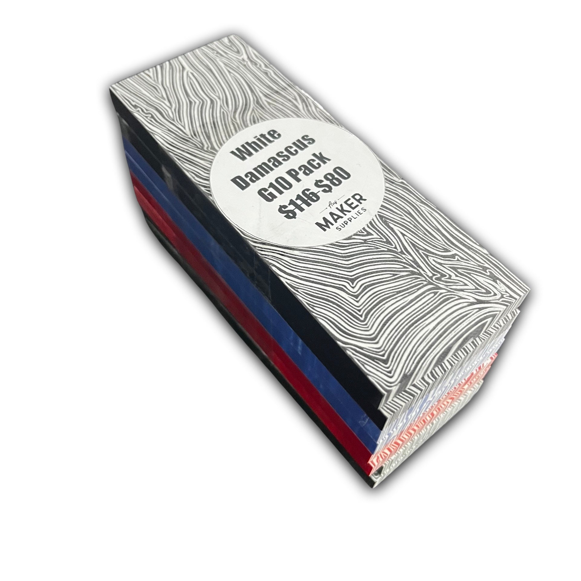 G10 White Damascus Sample Pack