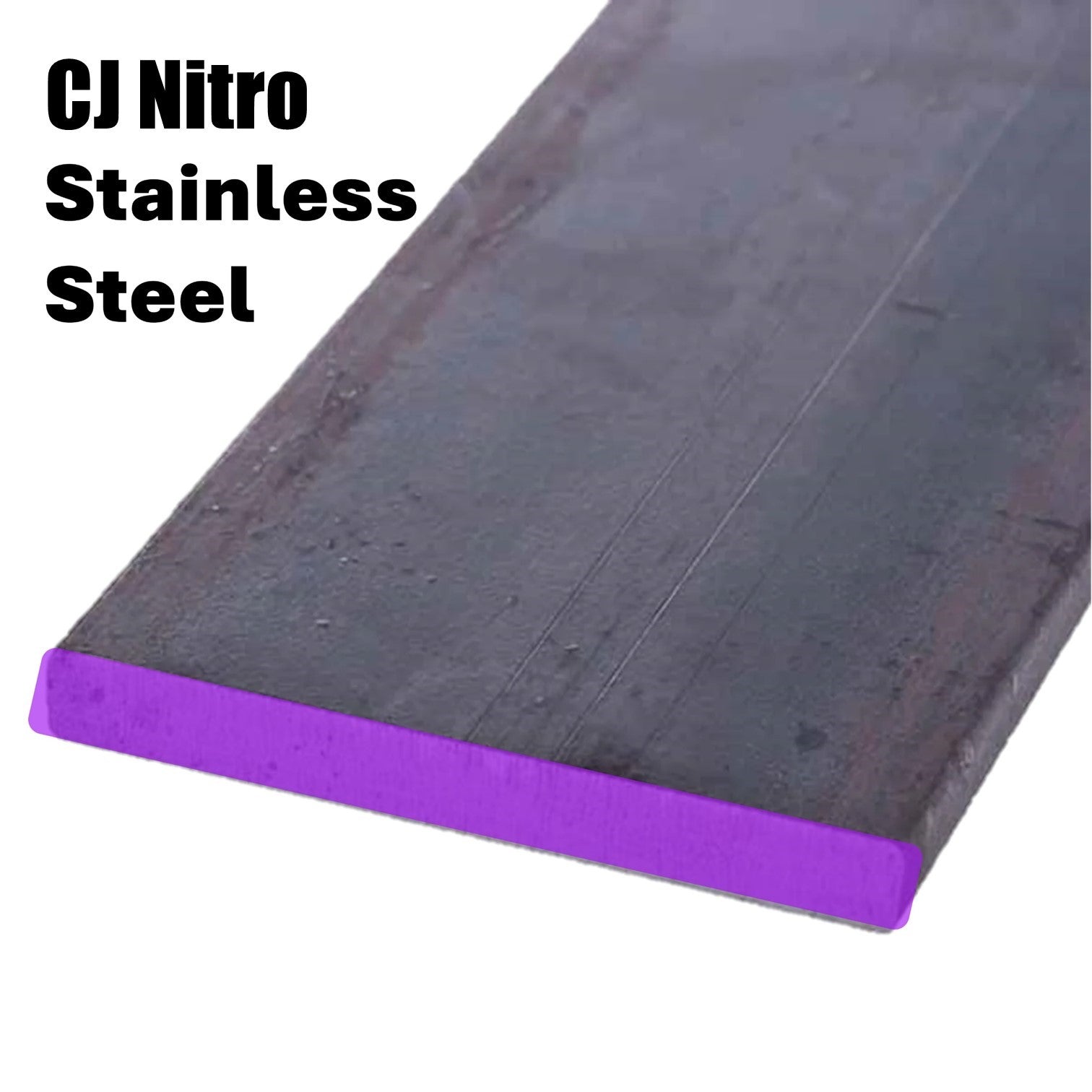 CJ Nitro - Stainless Blade Steel Flat Bars