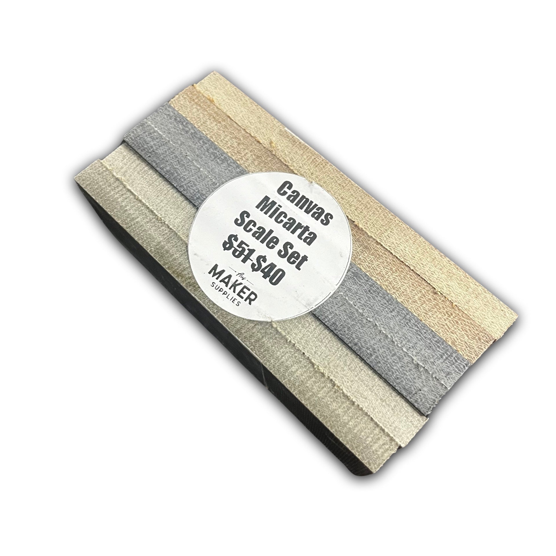 Canvas Micarta Sample Pack