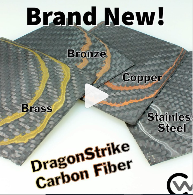 Stainless Steel DragonStrike Carbon Fiber - CarbonWaves