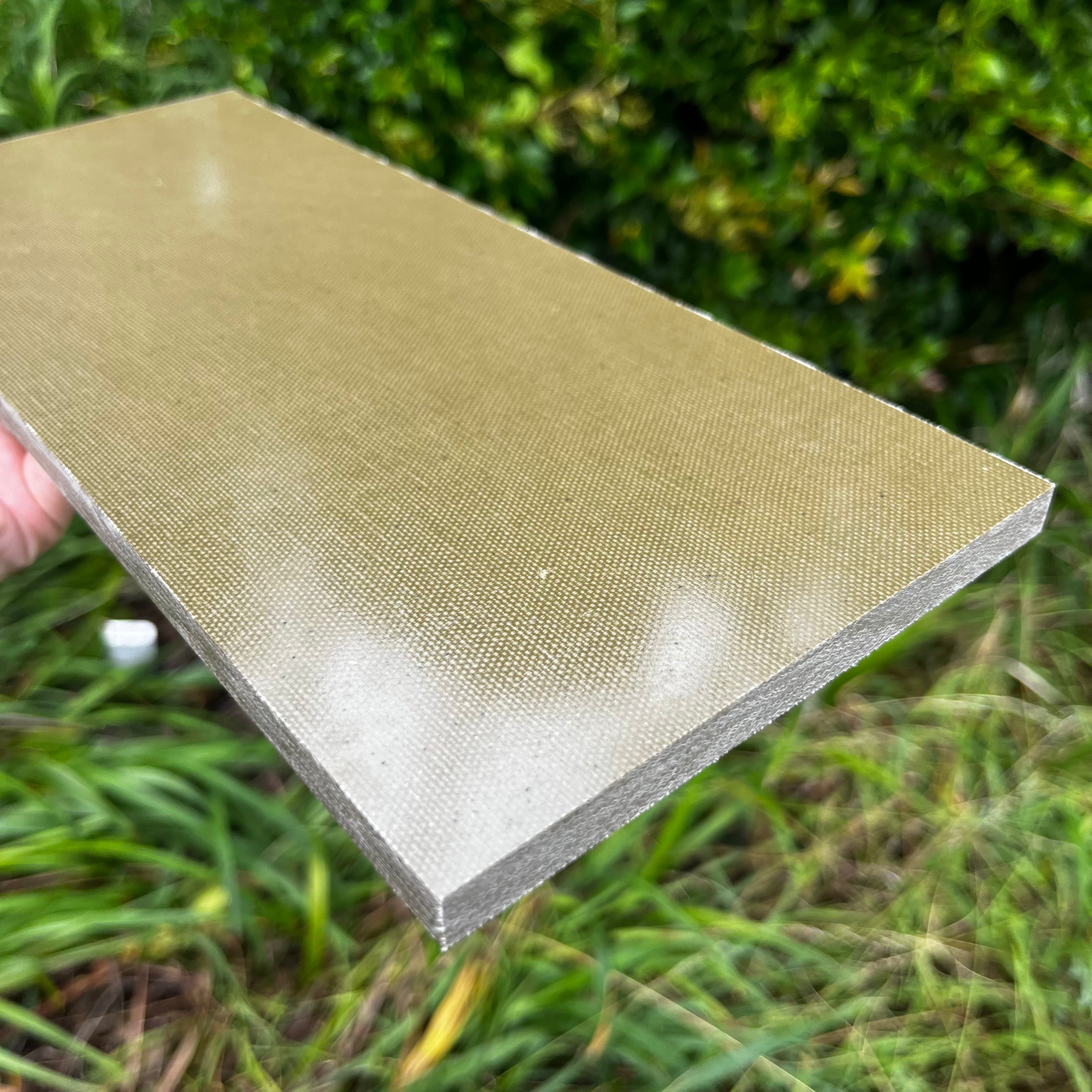 Canvas Micarta Sheets & Scales - Olive Green (OD)