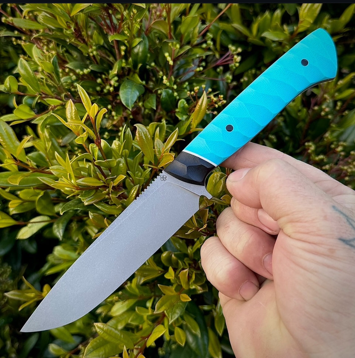 Turquoise Blue G10 Sheet & Scales