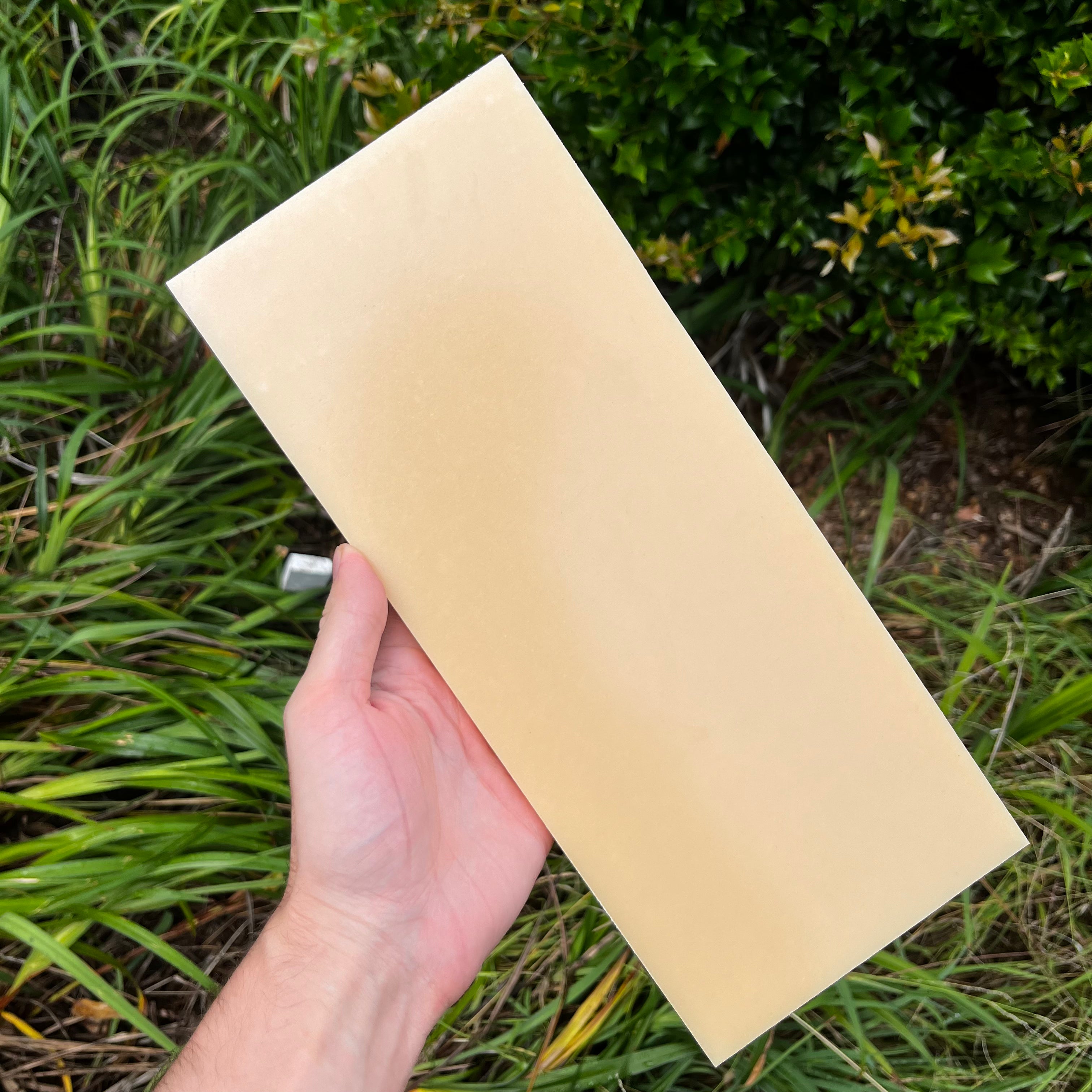 Paper Micarta Sheets & Scales - Aged Bone / Ivory