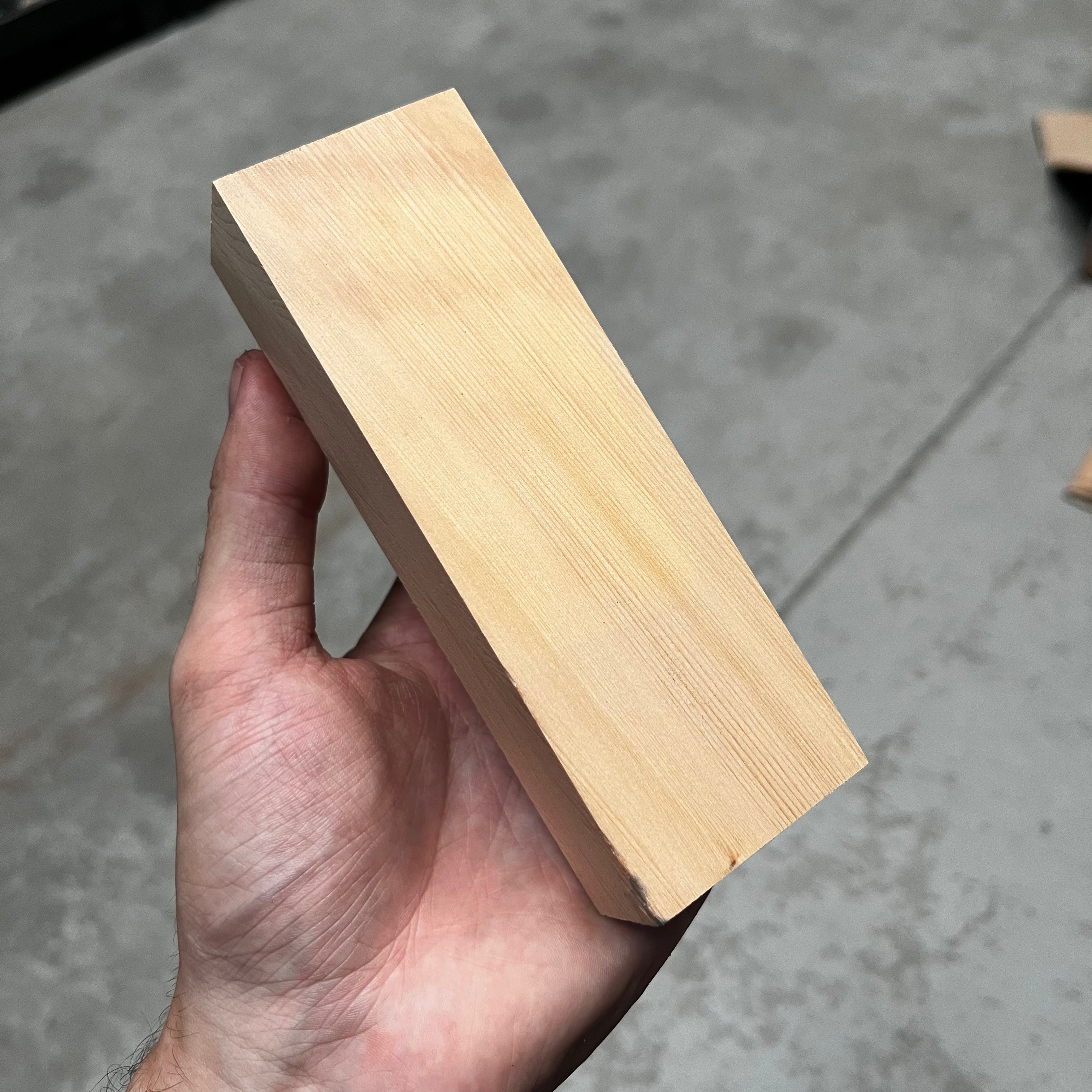 Huon Pine Blocks & Scales