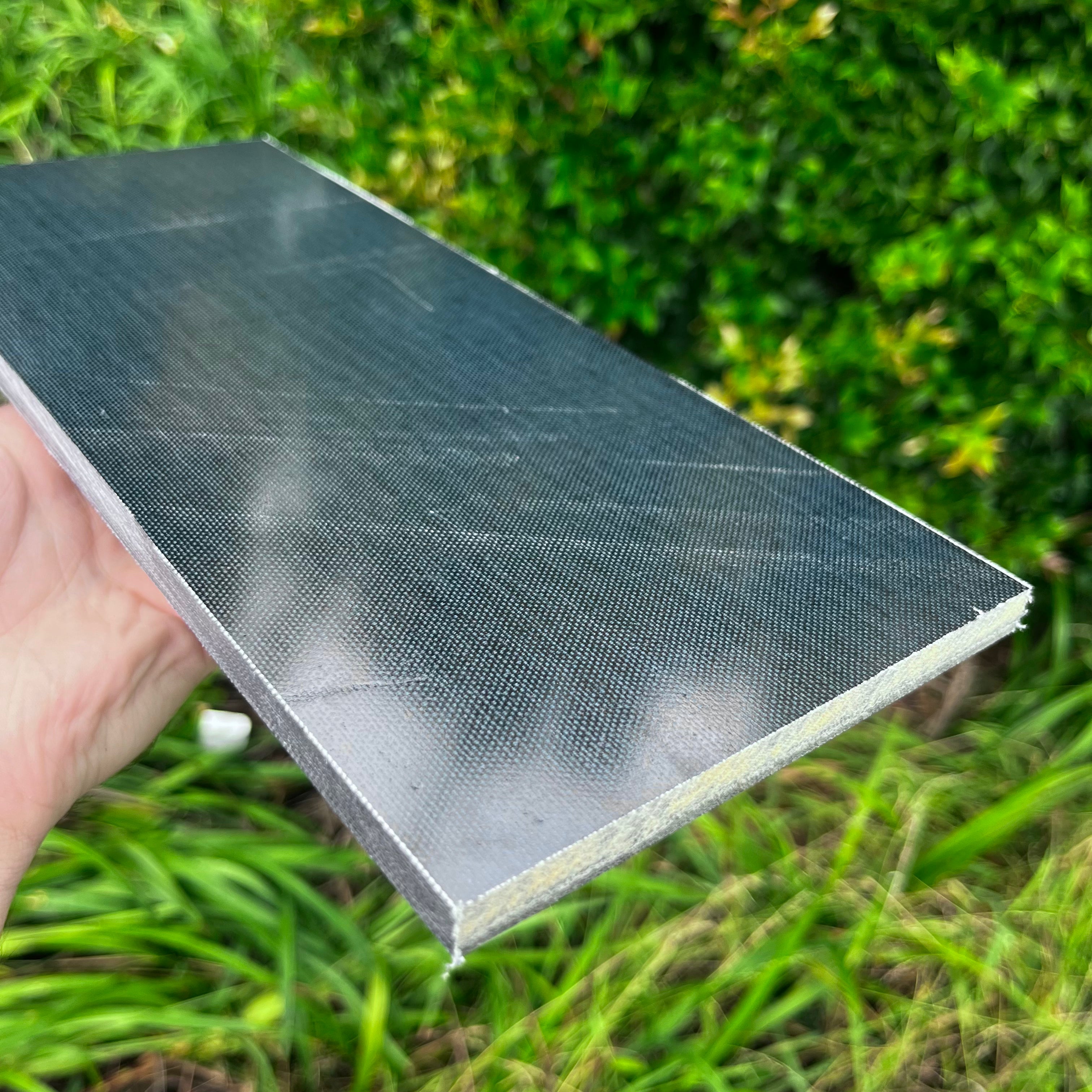 Canvas Micarta 3/8" Sheets & Scales - Navy Blue