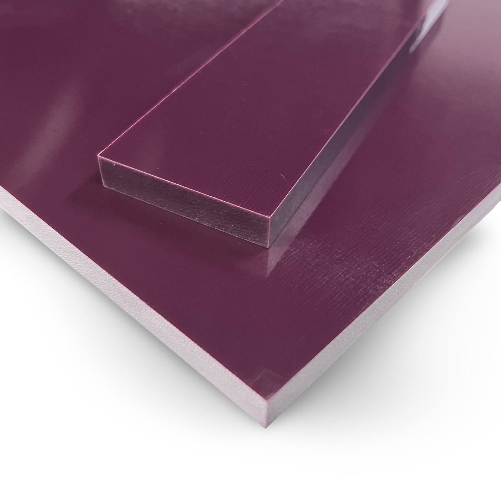 Burgundy G10 Sheets, Liners & Scales