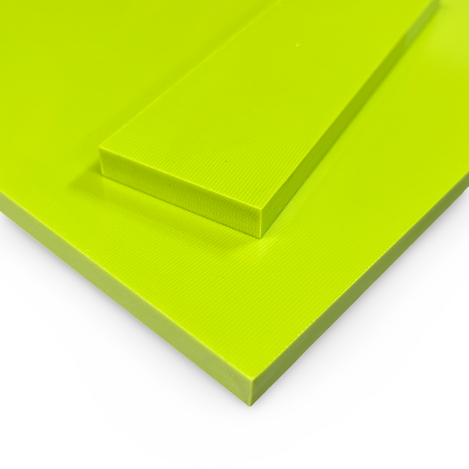 Neon Yellow G10 Sheets, Liners & Scales