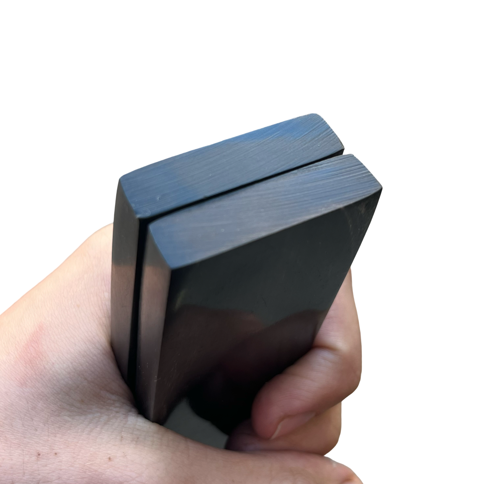 Buffalo Horn Scales - Black (8x38x127mm)