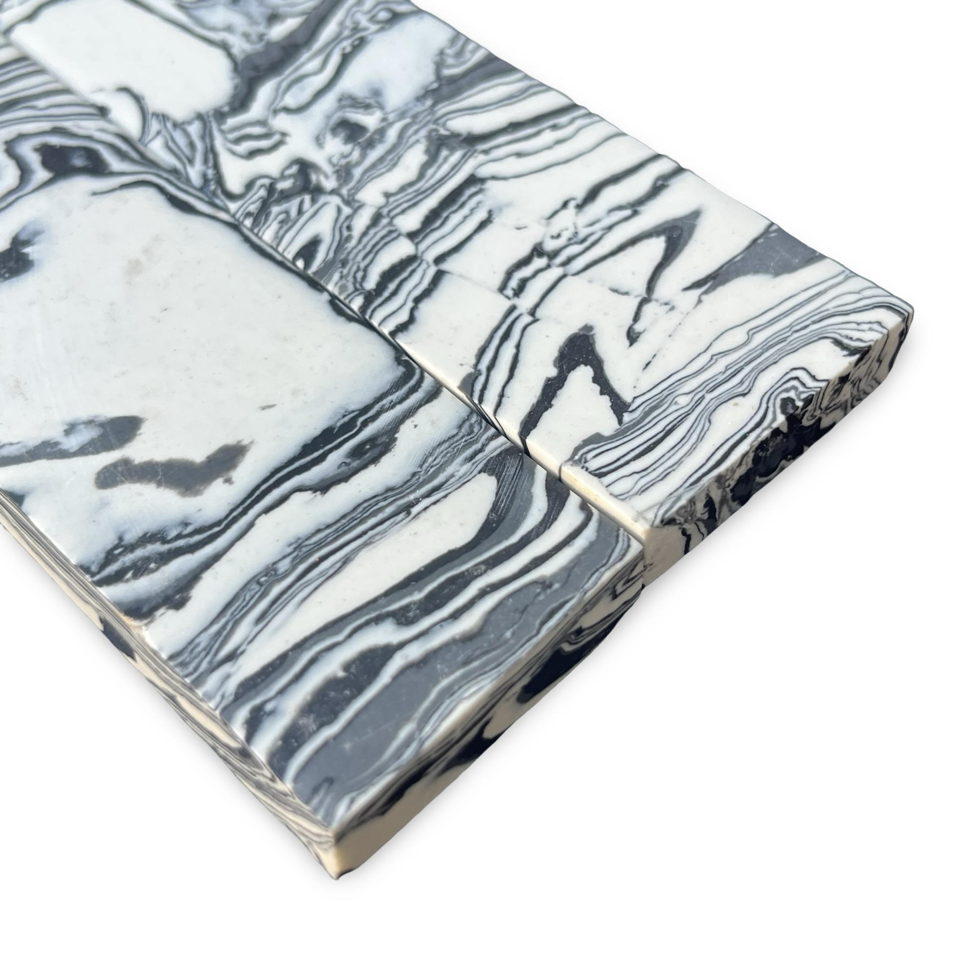 ResStone Scales - White & Black Lines - 8x38x125mm