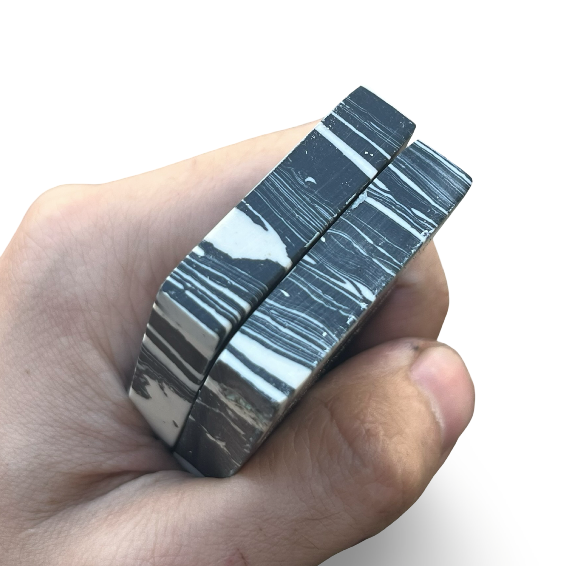 ResStone Scales - Black & White Lines - 8x38x125mm