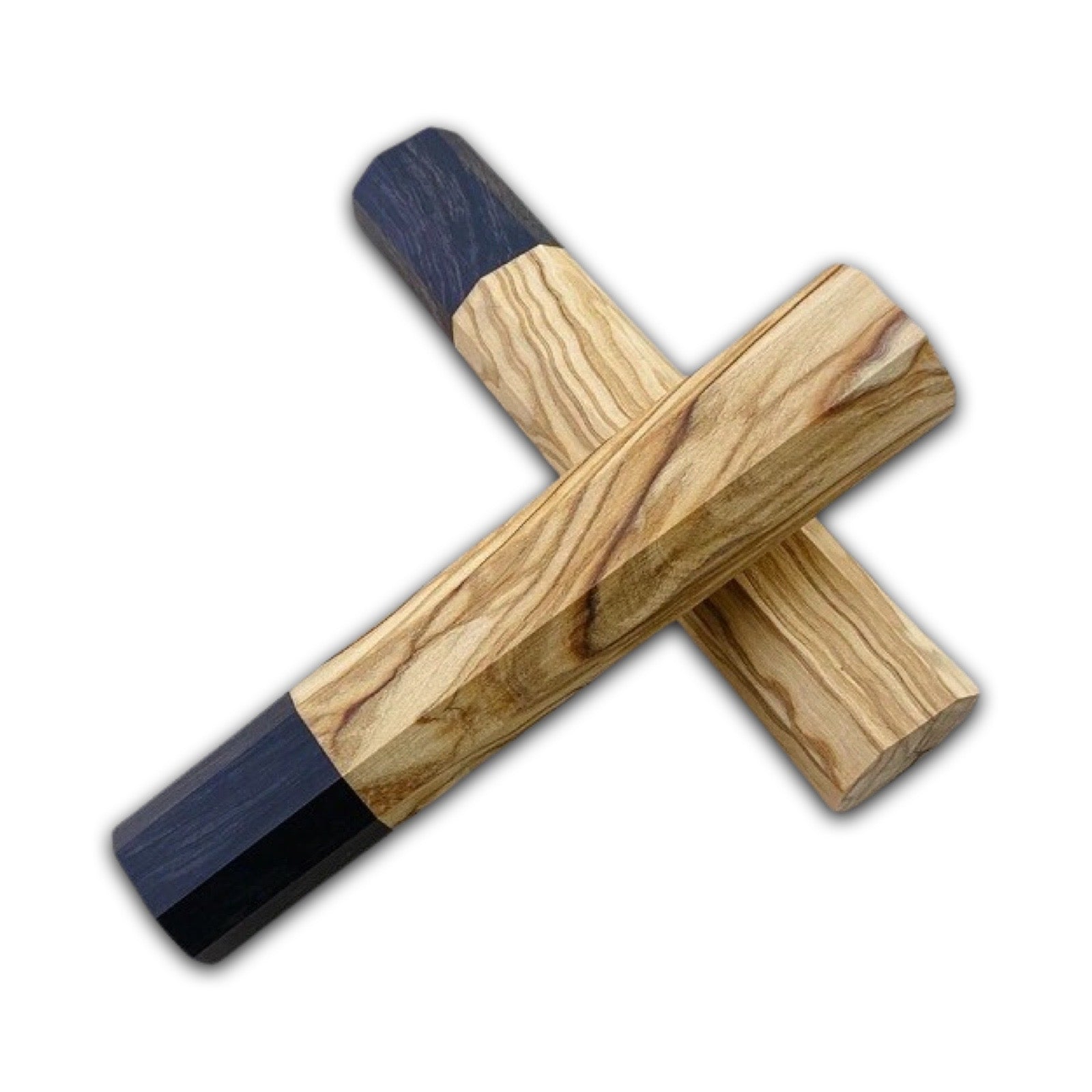 Olivewood & Ebony WA Handle