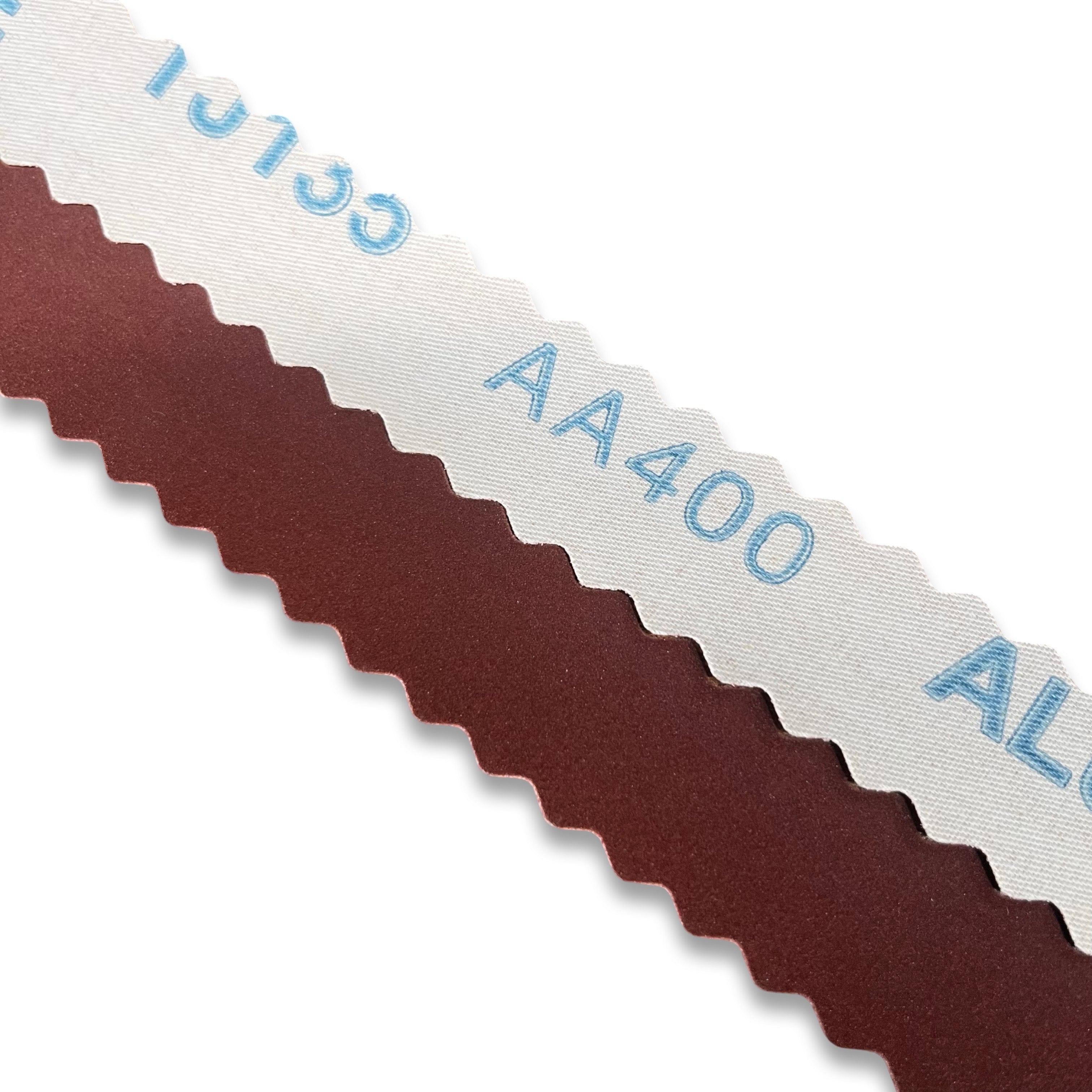 1x72" (25x1830mm) Aluminium Oxide J-Flex Scalloped Abrasive Belts (60 - 600 Grit)