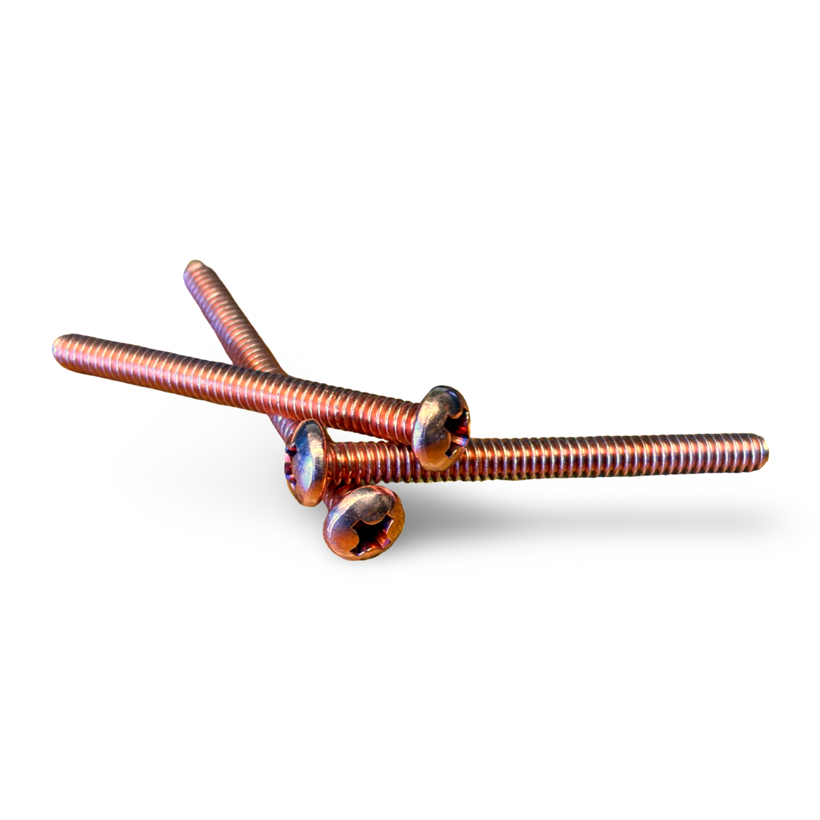 Screws for Loveless Bolts - Brass, Stainless & Copper x 10
