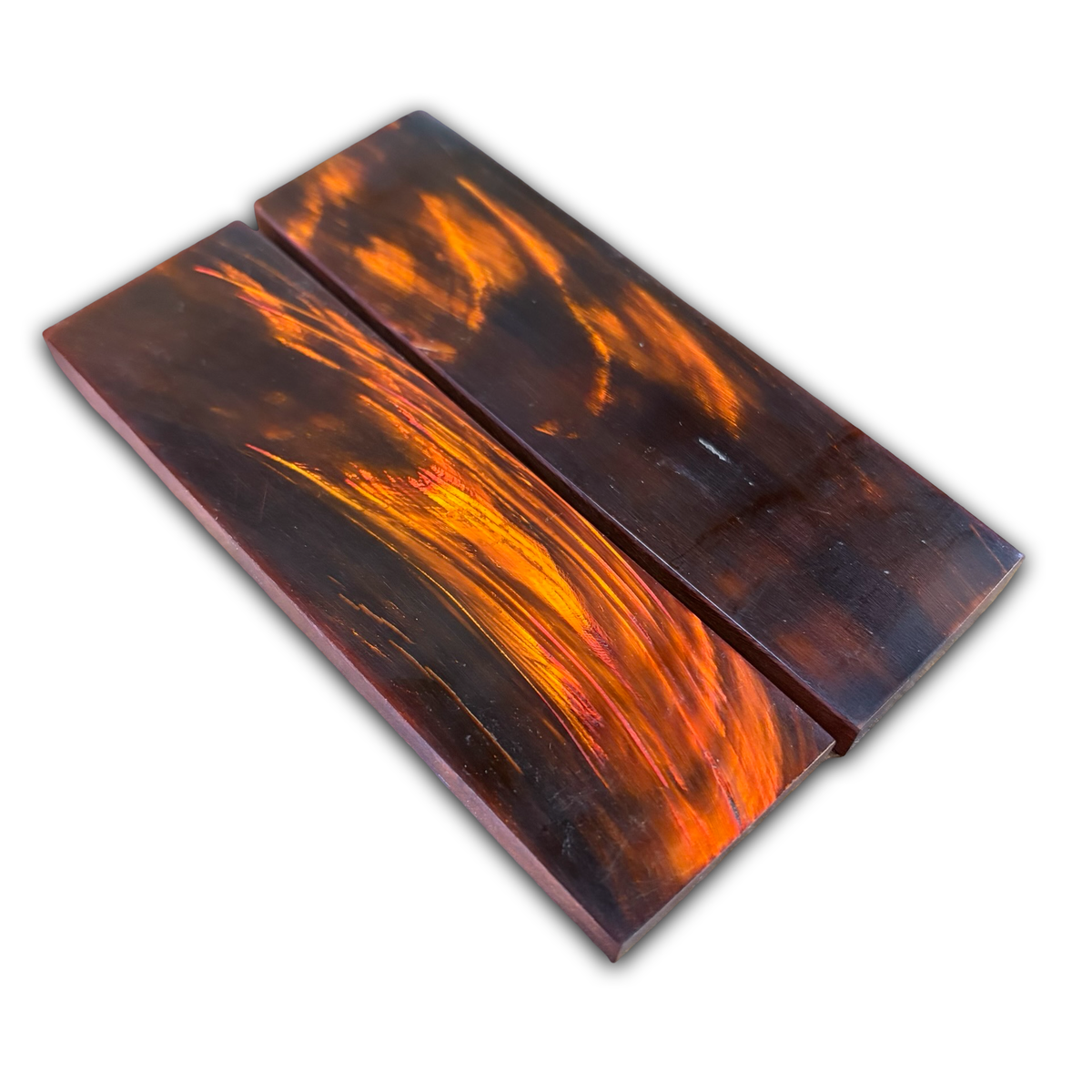 Buffalo Horn Scales - Orange