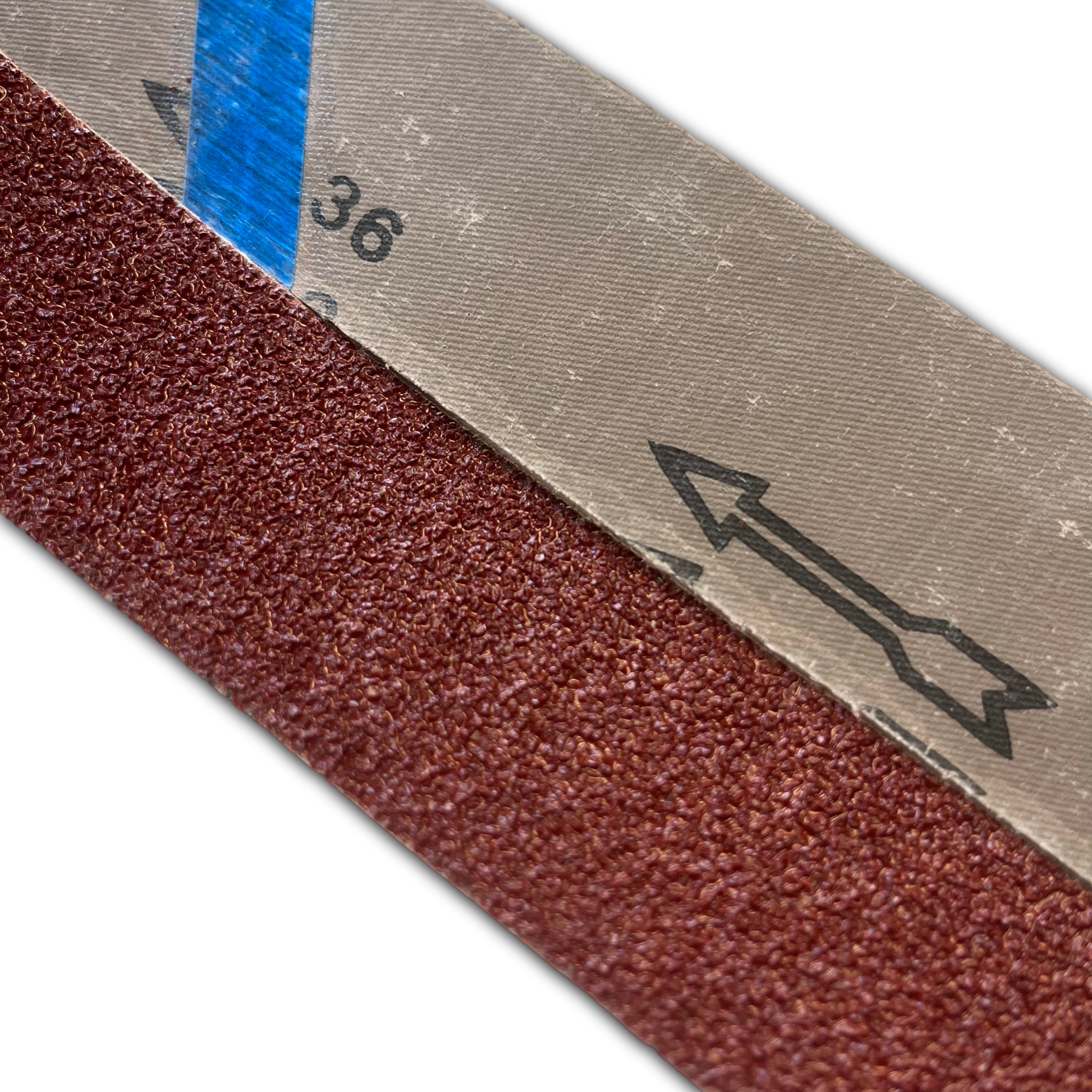 2x48" (50x1220mm) Aluminium Oxide (36 - 1000 Grit) Abrasive Belts