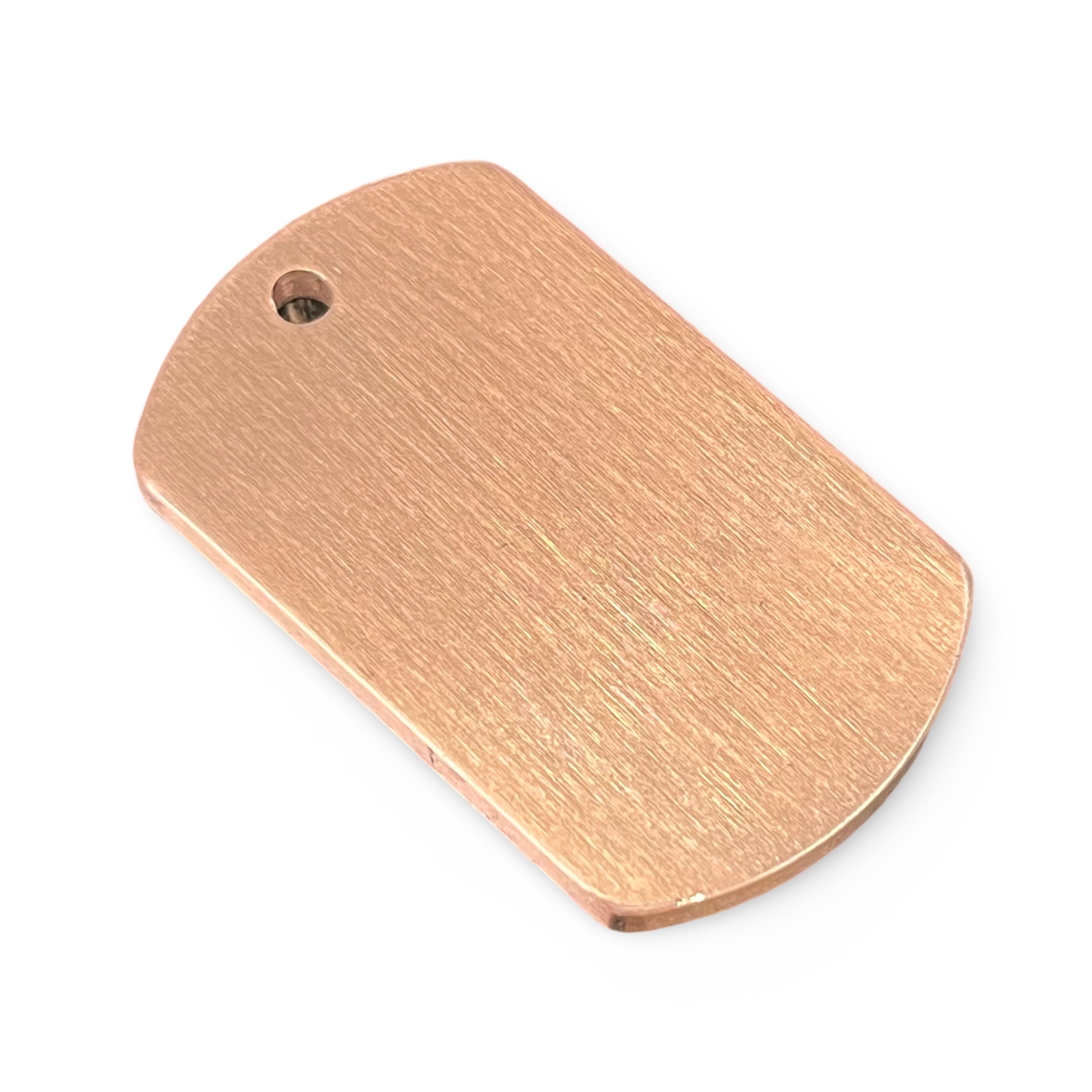 Copper Dog Tag Blank (3x24x40mm)