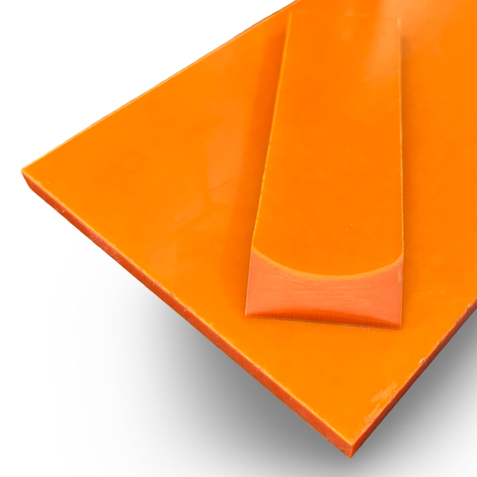 Orange Bakelite Sheets & Scales