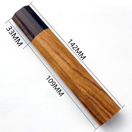 Red Guibao & Ebony WA Handles