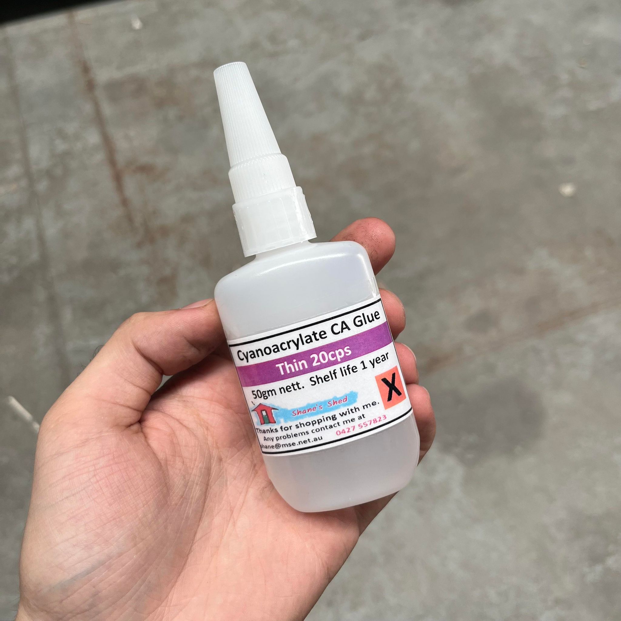 Thin 20 CPS CA Super Glue 50ml