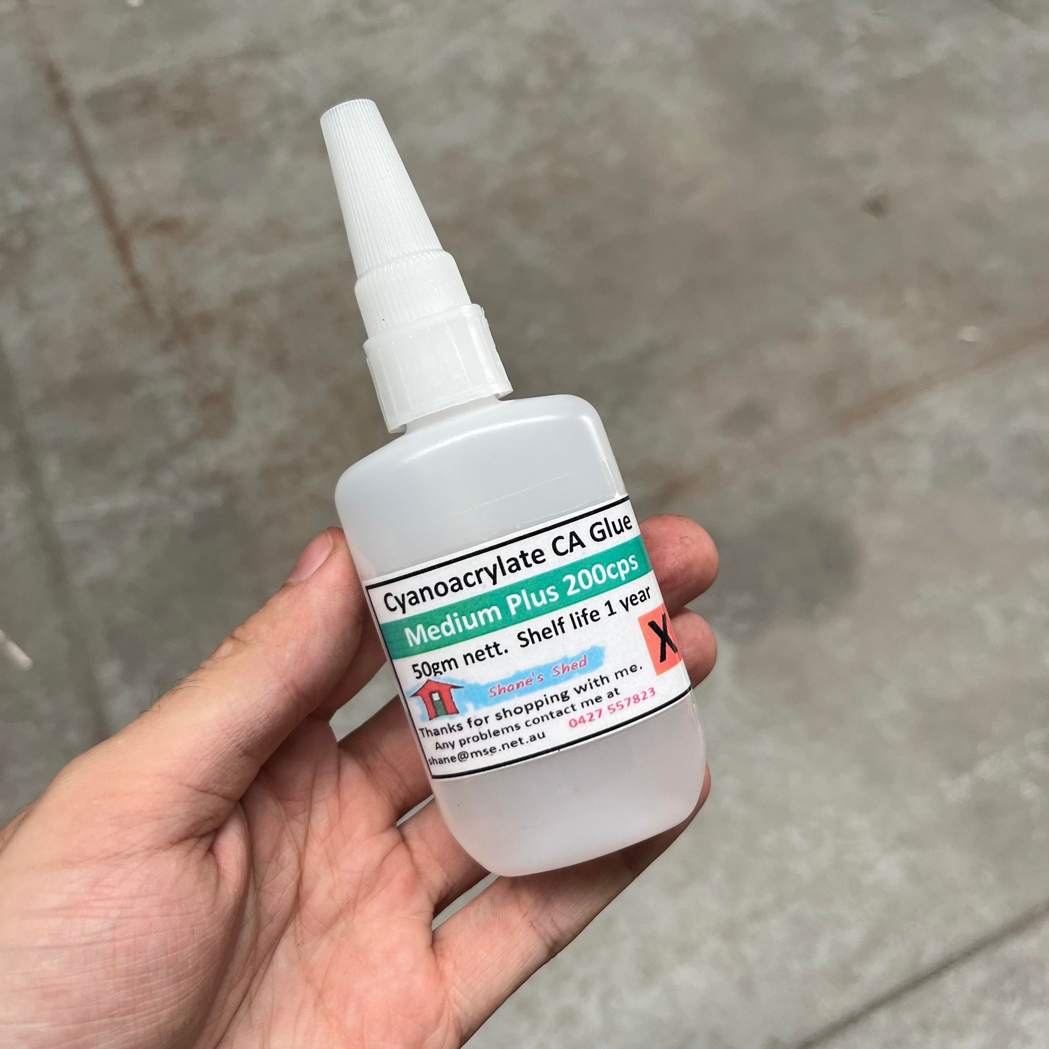 Medium 200 CPS CA Super Glue 50ml