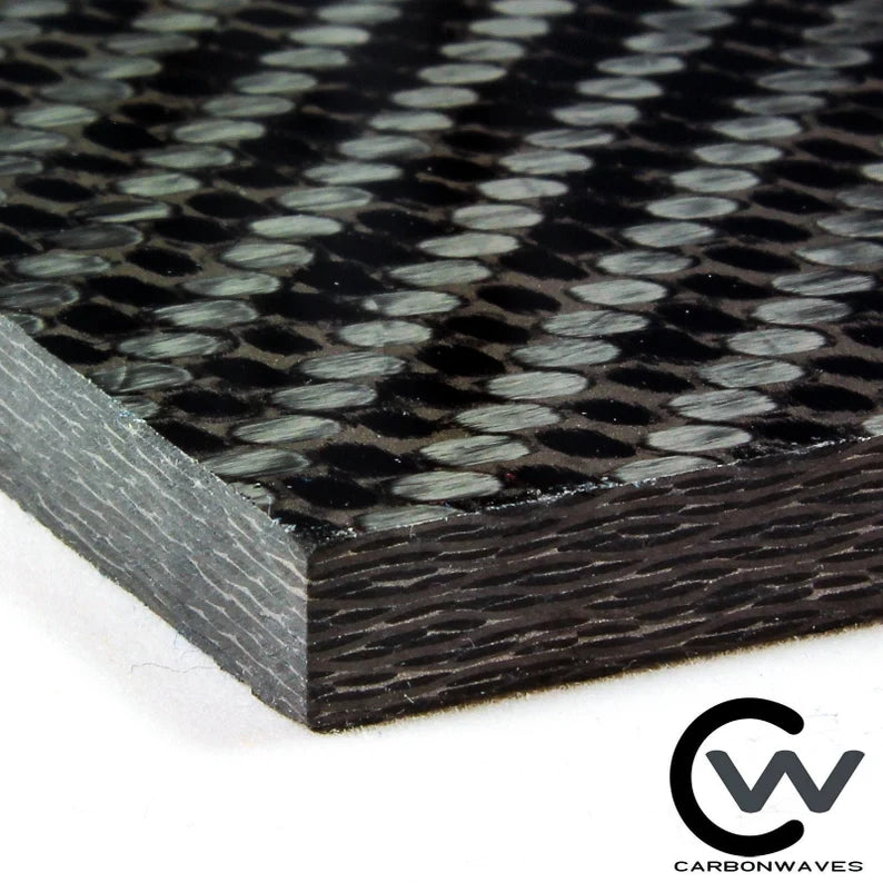 Titanium Layered Metal Carbon Fiber - CarbonWaves