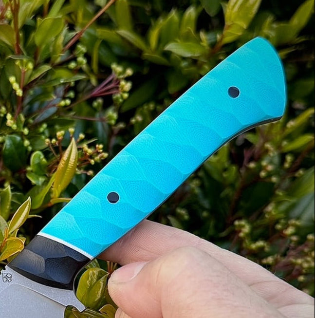 Handle Made from Turquoise G10