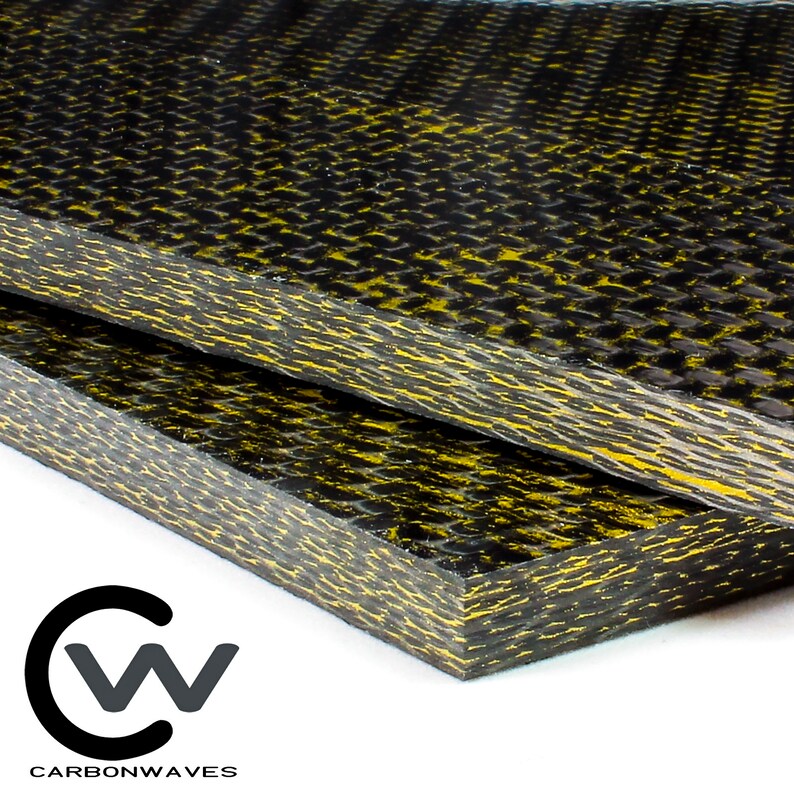 Brass Layered Metal Carbon Fiber - CarbonWaves