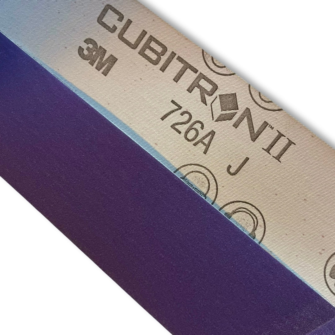 2x48" (50x1220mm) Cubitron II 726A Ceramic Jflex 120 - 400 Grit Belts