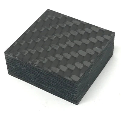 "Acid Rain" Glow Core Carbon Fiber Ring Blank/Bolster/Spacer - Carbon Waves