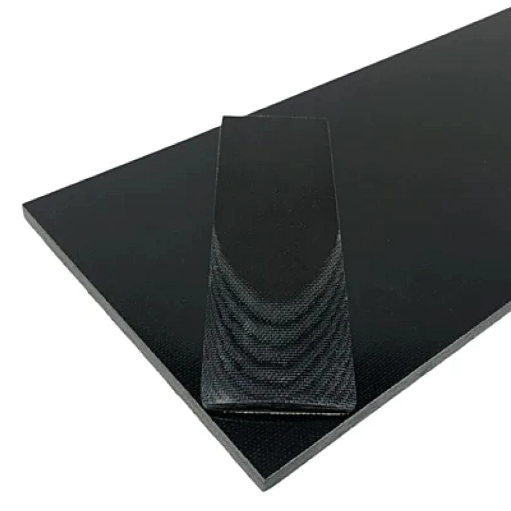 Black Canvas Micarta Sheets, Scales & Blocks