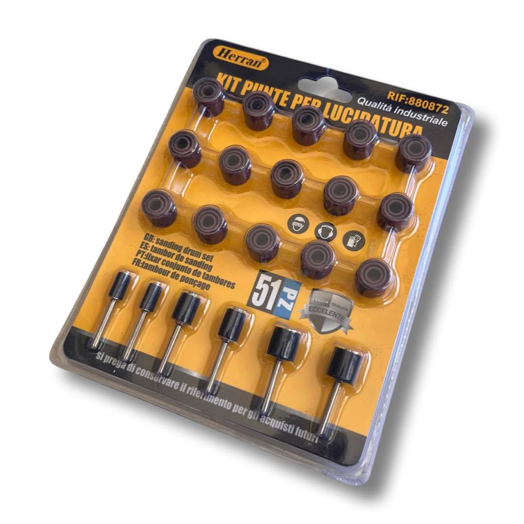 51 Piece Dremel Sanding Drum Set