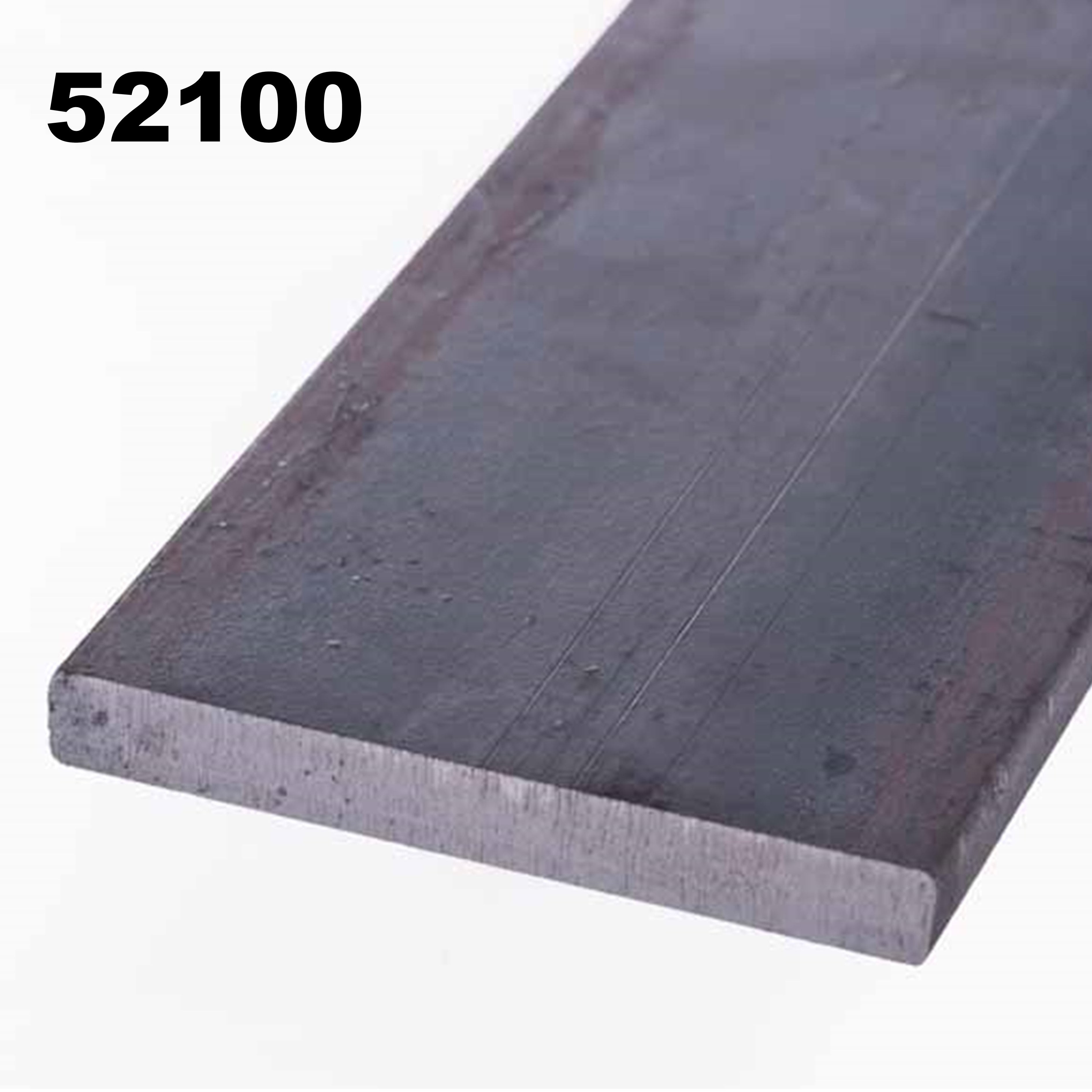 52100 High Carbon Steel Bar (3.2 x 50 x 600mm)