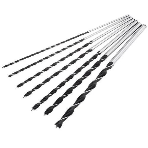 Extra Long 300mm Brad Point Drill Bit 7 Pcs Set