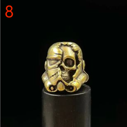 Paracord Brass Figurine Beads