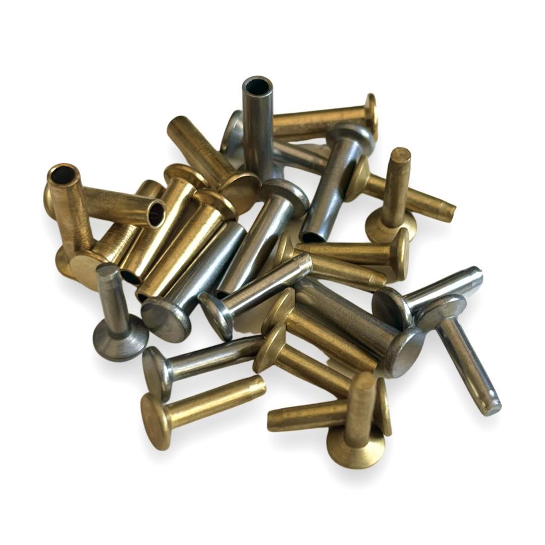 Cutlers Rivets Brass & Stainless