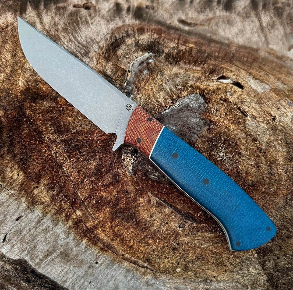 Vibe Composites - Jute Micarta - Admiral Blue Sheets