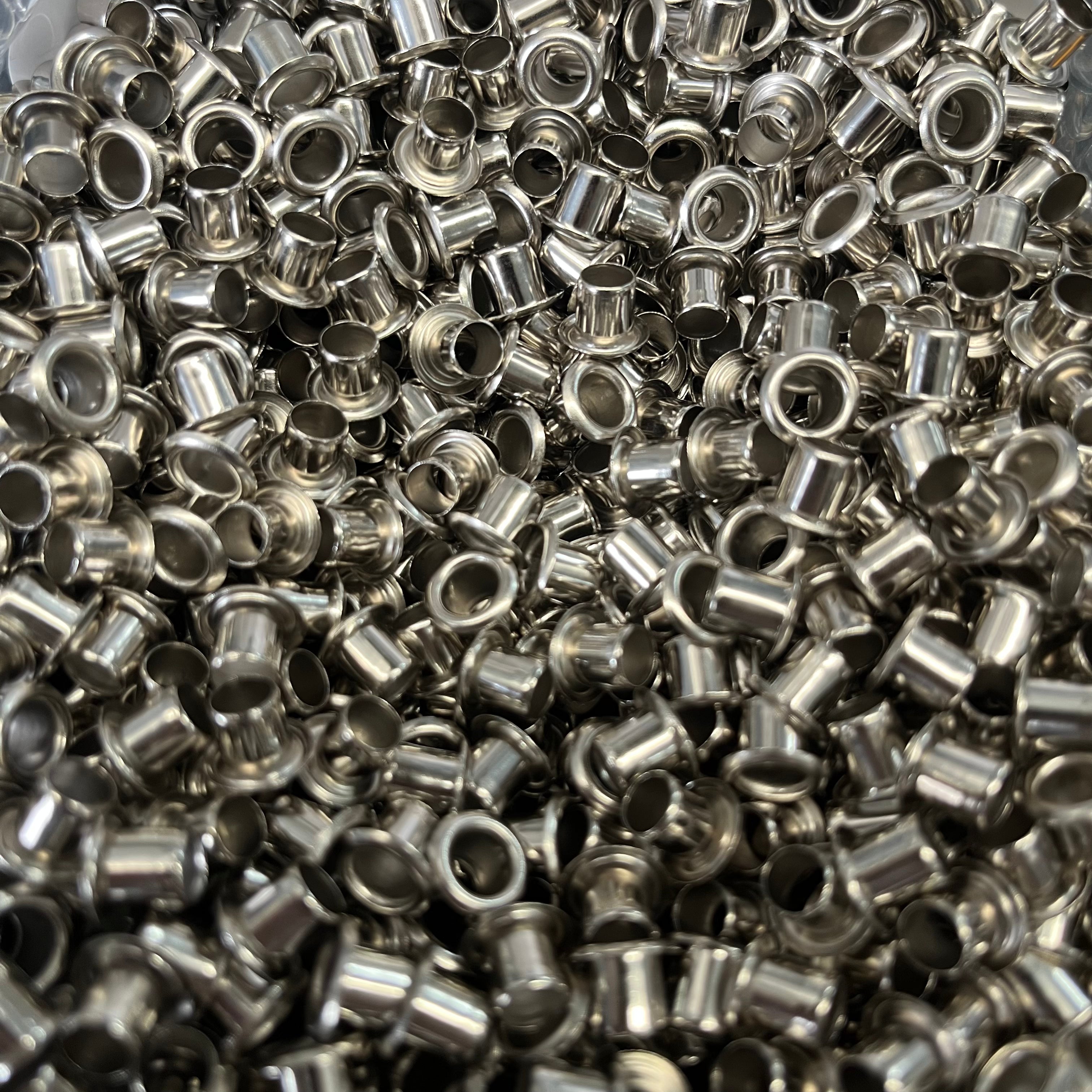 Kydex Eyelet Nickel Coated 1/4" 2 sheet thickness