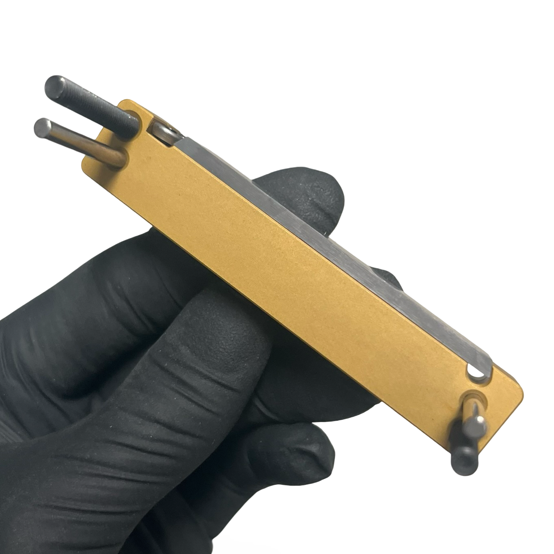 Mini Tungsten Carbide File Guides - Aluminium 64mm