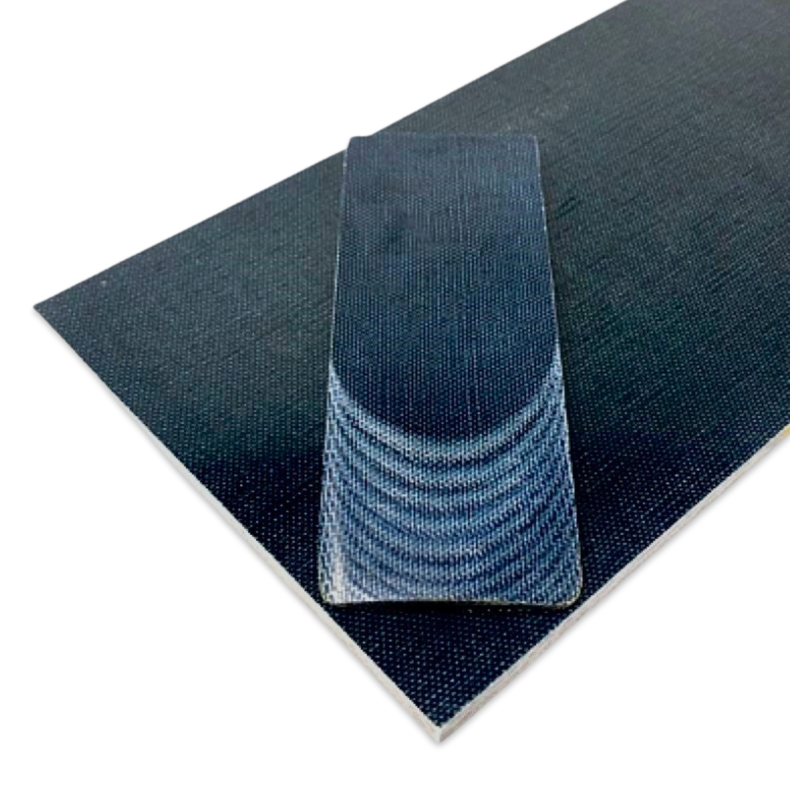 Canvas Micarta 3/8" Sheets & Scales - Navy Blue